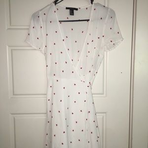Forever 21 Small Hearts Mini Dress